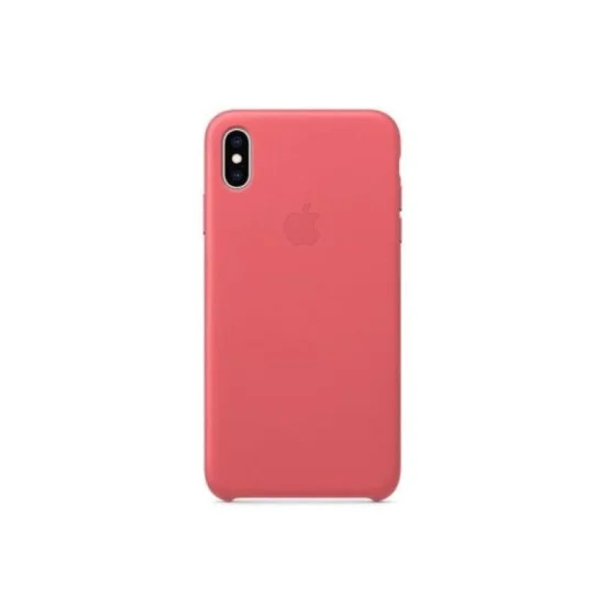 Apple Leather Case For Apple Iphone Xs Max - Pink